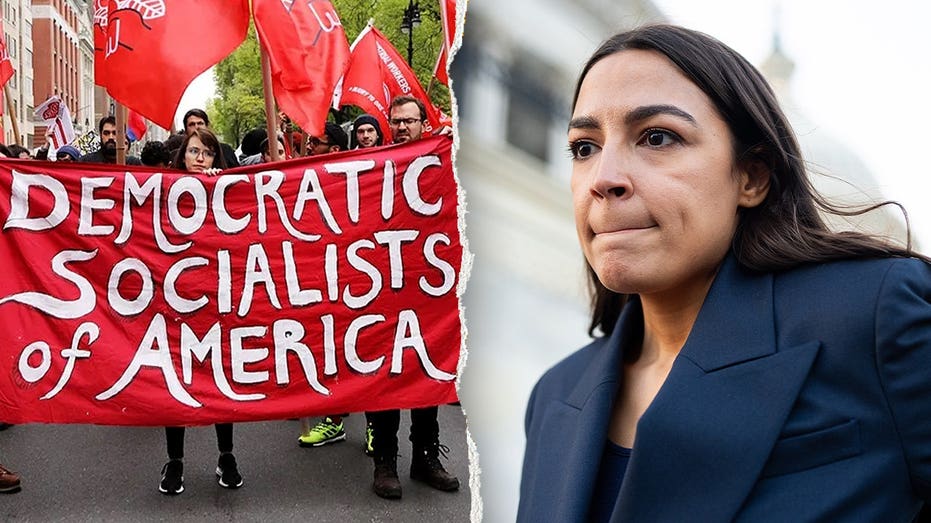 AOC's Ivy League warmup act leads democratic socialists in notorious anti-Israel chant