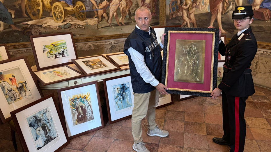 Art world masters fooled as police raid famous gallery after fake Dalis found