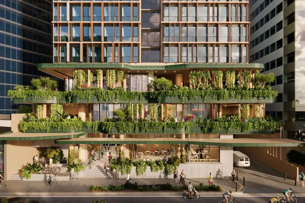 Cox Architecture designs student housing tower in Brisbane