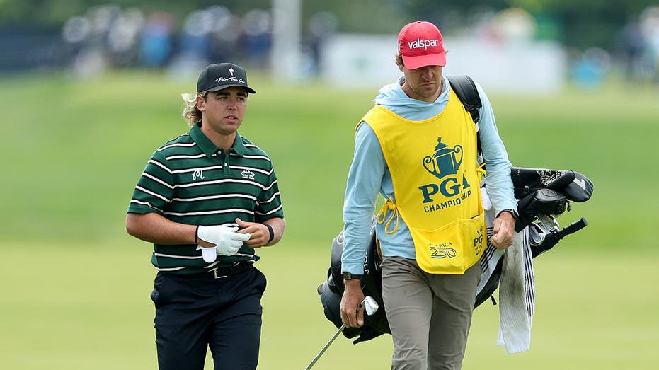 Garrick Higgo splits from caddie after costly two-stroke penalty for missing PGA Championship tee time: report