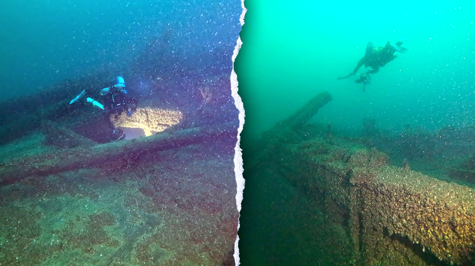 'Ghost ship' lost since 1886 discovered in Lake Michigan by researchers who 'had to pinch each other'
