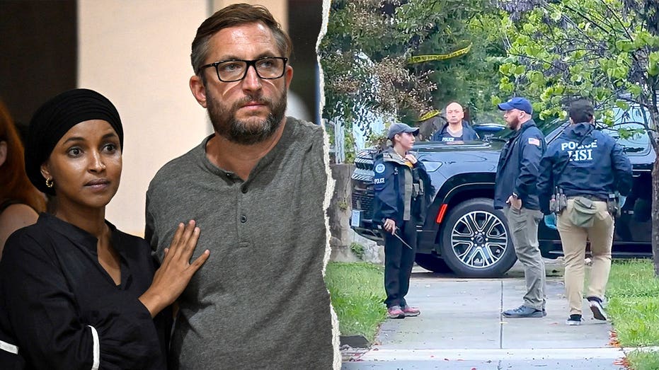 Ilhan Omar's embattled husband appears at scene of HSI raid in midst of criminal fraud investigation