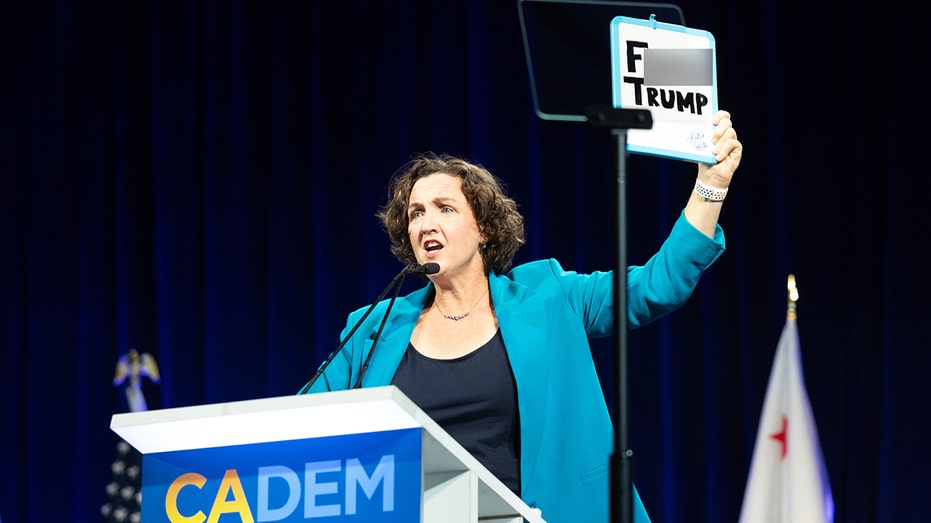 Katie Porter's attempt to brush off viral outburst backfires as critics torch 'worst political ad'