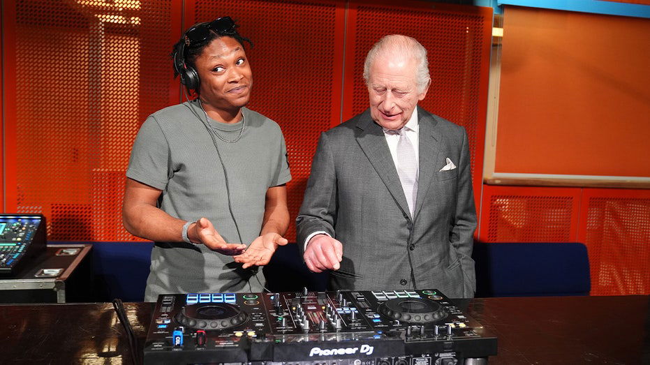 King Charles trades royal throne for turntables spin as DJ KC3