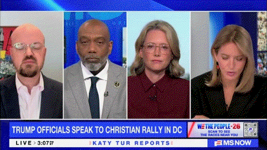 MS NOW host roasted for questioning if Mike Johnson is putting 'God over the Declaration of Independence'