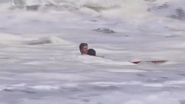 Nearly 2,000 ocean rescues occur as dangerous surf slams popular beaches this summer