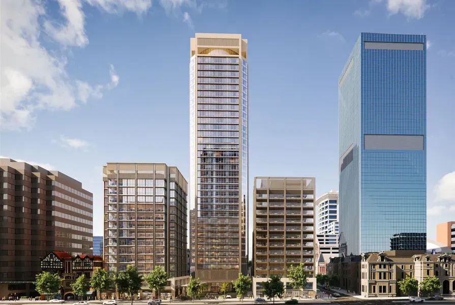 Plans lodged to transform prominent St Martins Centre site in Perth