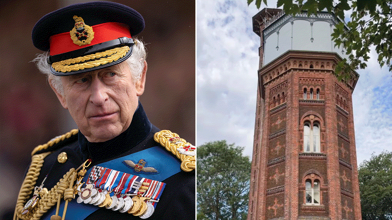 Rentals now allowed in historic water tower on King Charles' Sandringham Estate where royals spend Christmas