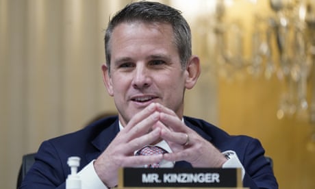 Republican Adam Kinzinger: election deniers won’t ‘go away organically’