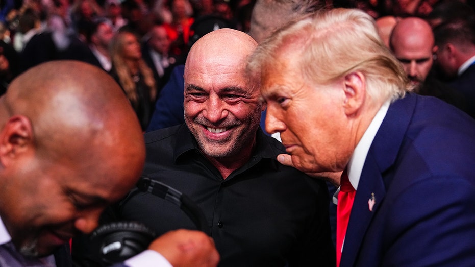 Rogan rejects backlash to White House visit, says Trump interaction at UFC 'opposite' of viral claims