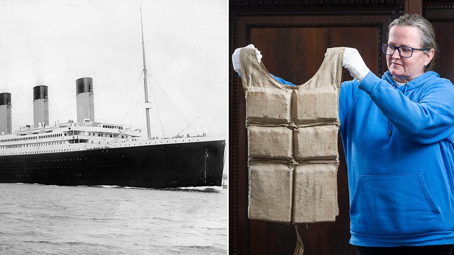Titanic survivor life jacket set to fetch staggering price as anniversary nears