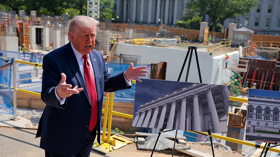 Trump pulls back curtain on White House ballroom's fortress-like defenses above and deep below