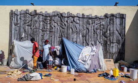 US and Mexico call for international force to break gangs’ stranglehold on Haiti