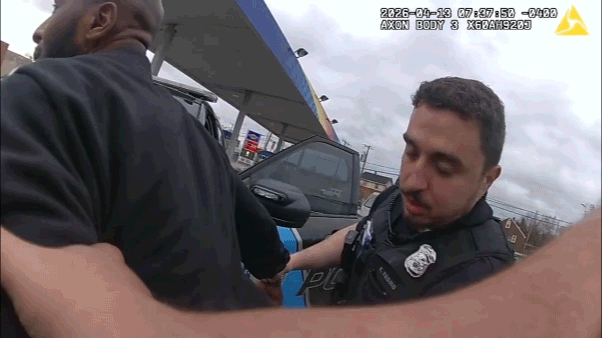 Video shows teen snatched at bus stop - but victim slips SOS at gas station to escape repeat offender suspect